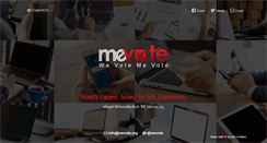 Desktop Screenshot of mevote.org