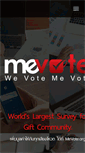 Mobile Screenshot of mevote.org